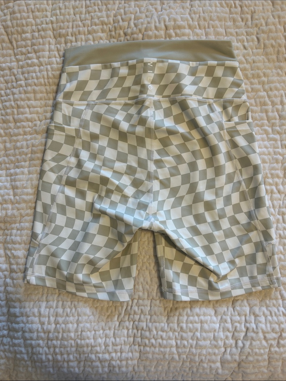 Wilo Checkered Bike Shorts - Picture 4 of 8